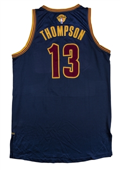 2014-15 Tristan Thompson Game Used Cleveland Cavaliers Playoffs Road Jersey Used in the NBA Finals (6/4/15 & 6/7/15) & Eastern Conference Finals (5/20/15 & 5/22/15) (NBA/MeiGray)